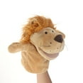 thumbnail image 1 of Adorable marioneta de mano de peluche, león, amigos del zoológico, animales, marionetas educativas, muñecas, león de dibujos animados, 1 of 5