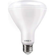 Cree Lighting BR30 Indoor Flood 65W Equivalent LED Bulb, 655 lumens, Dimmable, Cree Lighting BRight White 3000K, 25,000 hour rated life, 90+ CRI | 2-Pack