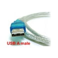 thumbnail image 3 of Monoprice USB 2.0 to RS-232 DB-9 Male and DB-25 Male Serial Converter Cable, 1Mbps Data Transfer Rate, 70 Inch, 3 of 6