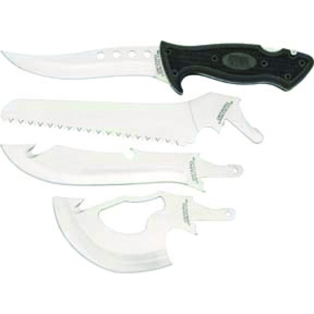 4 Piece Interchangeable Hunting Knife Set