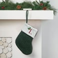 thumbnail image 3 of Christmas Stockings Large Letters Striped Tree Pendant, Holiday Decorations for Christmas Tree and Mantel Display, Family Gathering and Seasonal Celebration, Festive Ornaments for Indoor Akmoler, 3 of 8