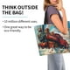 thumbnail image 2 of Disketp Beautiful Red Train Hot Air Balloon Bolsa Tote Estampada para Mujer, Bolso de Hombro y de Mano para Compras y Viajes, 2 of 8