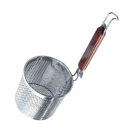 Mesh pasta strainer deals