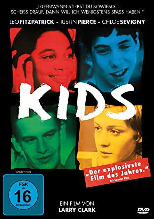Kids (1995) Blu-Ray, Reg.A/B/C, Widescreen, English/German, Import