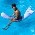 thumbnail image 7 of PoolCandy Mermaid Print Inflatable Mermaid Swim Noodle with Tale., 7 of 7