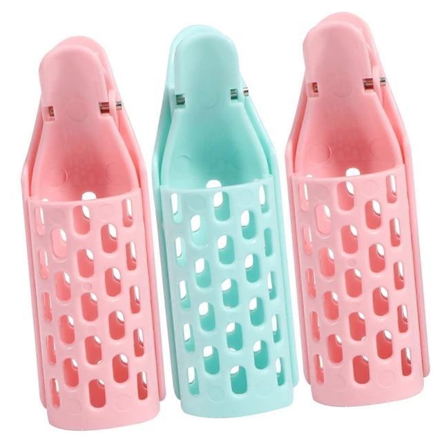 3Pcs Hair Rollers Hot Curlers Quick Curl Styling Durable Lightweight for Salon and Home Use