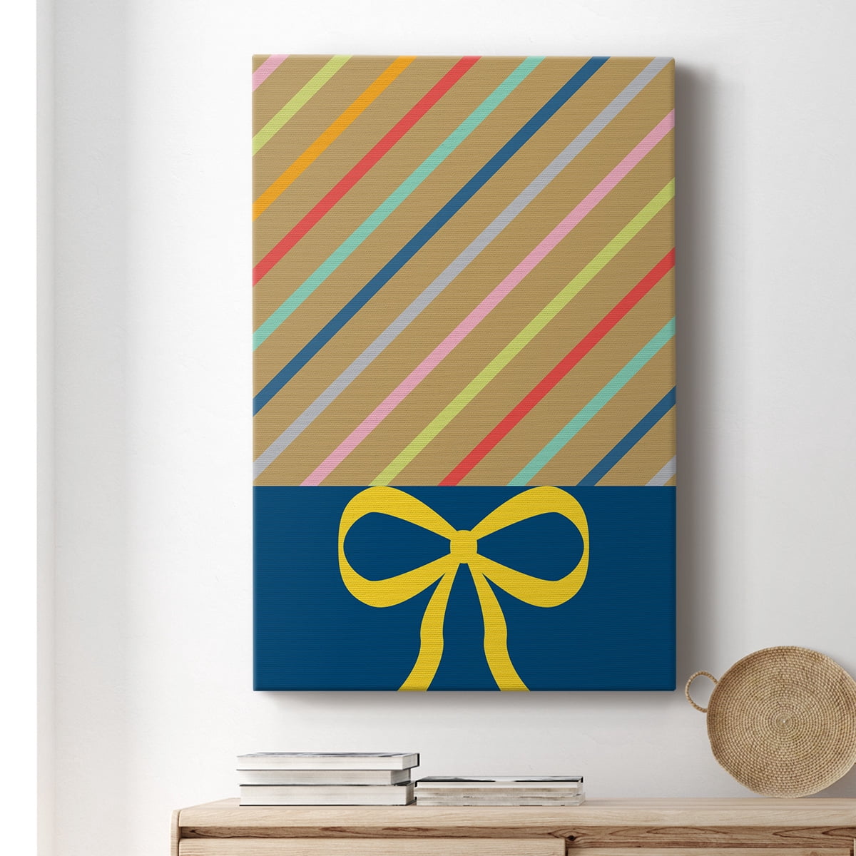 Stripes Premium Gallery Wrapped Canvas - Ready to Hang