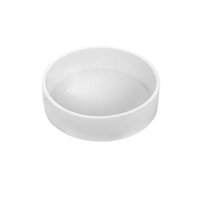 Molde de fundición de cenicero DIY Resina de cristal Cenicero Artesanía Molde de fundición de silicona Herramienta de elaboración, Redonda Eigraketly HA8599-01