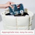 thumbnail image 6 of Christmas Snowman Velvet Portable Travel Organizer with Removable Compartment - Gift! Including Necklace Organizer, Jewelry Stand, and Earring Organizer, 6 of 7