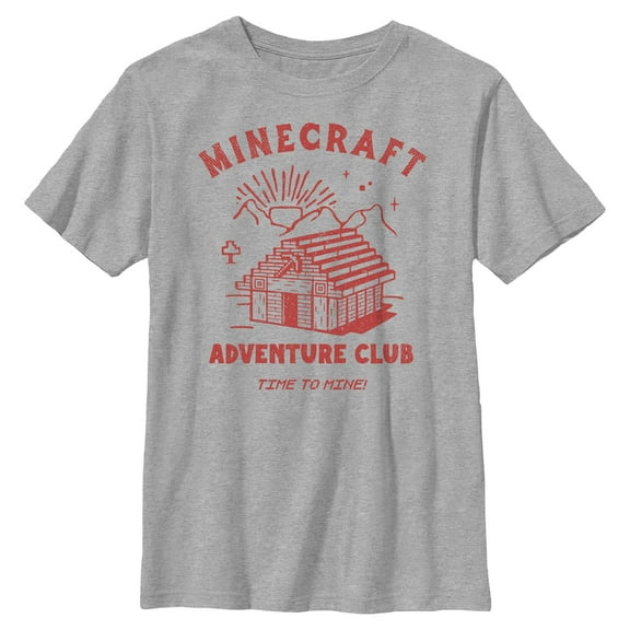 Boys Minecraft Time To Mine T Shirt