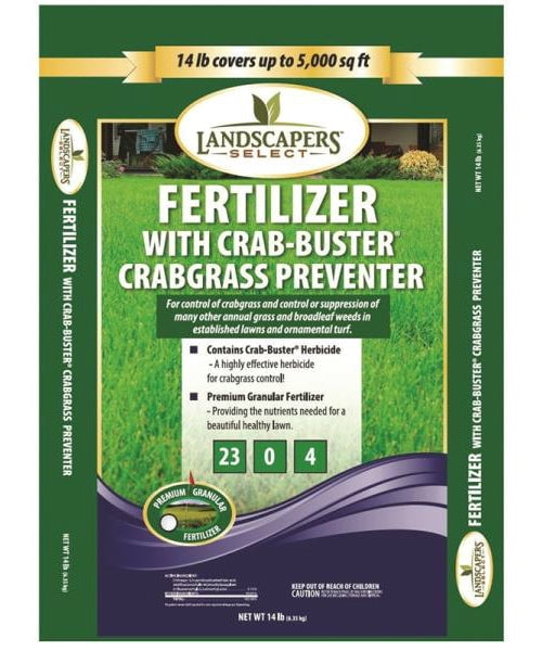 New Landscapers Select 902726 Crabgrass Killer with Fertilizer, 2304