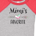 thumbnail image 4 of Inktastic Mimi's Favorite- Heart Grandchild Boys or Girls Baby Bodysuit, 4 of 5