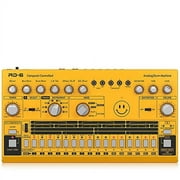 Behringer Analog Drum Machine USB / DIN MIDI Compatible 16-Step Sequencer with Analog Distortion RD-6-AM Yellow