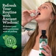 thumbnail image 4 of GuruNanda Starter Pulling Oil Mouthwash for Natural Teeth Whitening, Coconut and Peppermint Oil for Fresh Breath & Happy Gums, Alcohol-Free, 8 Oz, 4 of 7