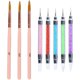 thumbnail image 1 of Juego de 8 pinceles para decoración de uñas, kit de herramientas para decoración de uñas, Pincel de uñas de silicona, pincel para tallar uñas de gel y lápiz para uñas 3D, diseño de uñas, 1 of 4