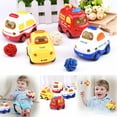 thumbnail image 4 of Baby Toy Car Children Inertia Car Boy Toy Fire Truck Ambulance Taxi with Sound And Light Effect, 4 of 9