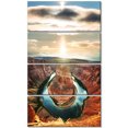 thumbnail image 2 of Horseshoe Bend At Sunset - Oversized Landscape Canvas Art, 2 of 3