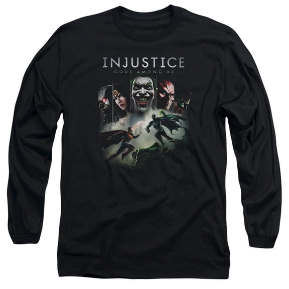 Injustice Gods Among Us - Key Art - Long Sleeve Shirt - Medium