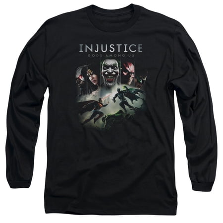 Injustice Gods Among Us - Key Art - Long Sleeve Shirt - Medium
