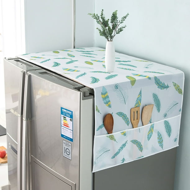 Fridge Dust Cover Washing Machine Cover Waterproof Fridge Cover