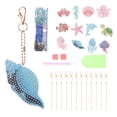 thumbnail image 1 of Miangastore Handicraft Keyrings Kit Assorted Color 1 Set 8.00X4.50X0.15cm, 1 of 9