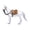 White, variant on Dualoai 1/64 Scale Horse Model Collection Movie Props Figurine Animal Figure for Desktop Brown