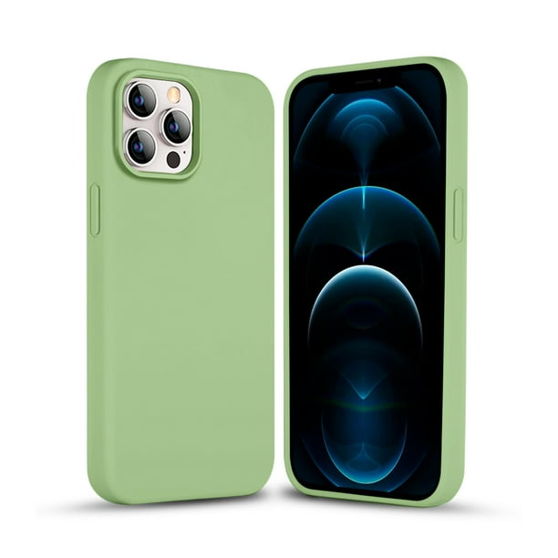 Funda de Protección para iPhone 12 Pro Max - Sovico - Silicón con Forro de Microfibra