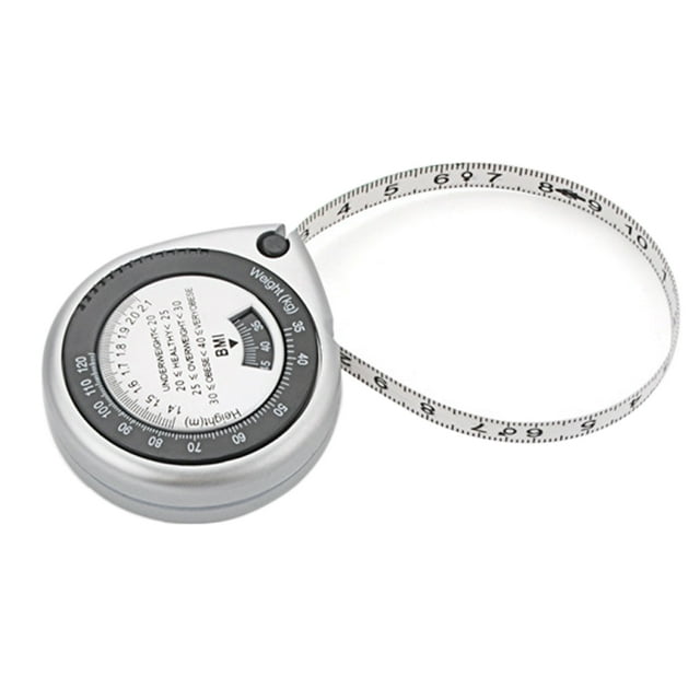 Cinta métrica para el cuerpo, cinta métrica de cintura IMC, cinta métrica corporal, cinta métrica retráctil para perder peso y hacer ejercicio