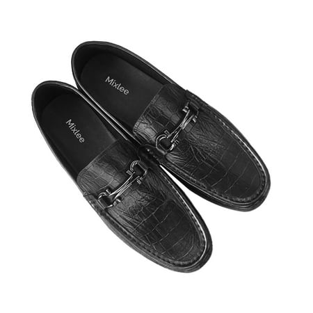 Mixlee Drivers as shoes  Men s Premium Genuine Leather Casual Slip on Loafers Breathable Driving Shoes Fashion Slipper