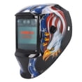 thumbnail image 1 of Campana de soldadura casco de soldadura con patrón de águila ajustable con 4 sensores con energía solar visión grande de 100 x 67 mm para mantenimiento ANGGREK Otros, 1 of 8