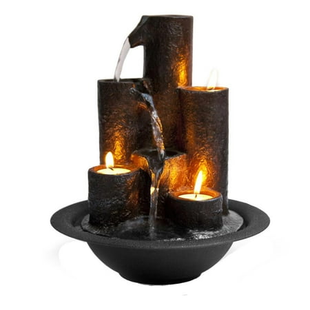- Water Fountain - Relaxing Tabletop Water Feature Decoration