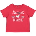 thumbnail image 3 of Inktastic Nana's Favorite Heart Grandchild Boys or Girls Baby T-Shirt, 3 of 5