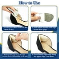 thumbnail image 5 of Skyfoot 2 Pairs Heel Grips Liner Cushions with Shoe Horn, Heel Filler Pads for Loose Shoes, Shoe Too Big, Improved Shoe Comfort and Fit, Heel Protector to Prevent Heel Blister, 5 of 6