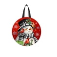 thumbnail image 3 of Briarwood Lane Snowman With Cardinals Wood Door Hanger, 3 of 3