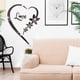 thumbnail image 2 of Heart-Shaped Mirror Stickers, Self-Adhesive Acrylic Mirror Stickers Art Murals, DIY Wall Art Home De, 2 of 5