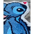 thumbnail image 3 of Alfombra Luxape Stitch hecha a mano con mechones Hypebeast Anime, 70 x 58 cm, 3 of 8