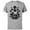 Athletic Heather, variant on Disney Bambi Ink Drawing - Short Sleeve Cotton T-Shirt for Adults -Customized-Athletic Heather