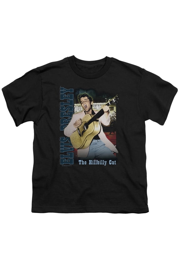 Elvis Presley - Memphis - Youth Short Sleeve Shirt - Small