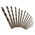 thumbnail image 4 of 15pcs Drill Bit Set Cobalt Drill Bit Set for Stainless Steel Hardened Metal, 4 of 5