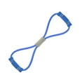 thumbnail image 3 of Fitness Figure 8 Yoga Pulling Rope Resistance Band & Arm Resistance Bands Workout Chest Arm and Shoulder Stretch Bands Exercise Equipment Blue, 3 of 4