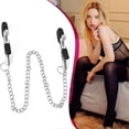 thumbnail image 4 of Body Chain Stainless Steel Nipple Jewelry Non Piercing, Adjustable Body Clamps,, 4 of 5
