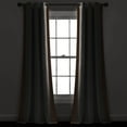 thumbnail image 2 of Lush Decor Block Border Window Panel Blackout - White/Blush-Single-84 x 40, 2 of 11