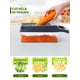 thumbnail image 4 of Rallador multiusos corta rebana pica y ralla verduras frutas acero inoxidable utensilios de cocina práctico multifuncional alimentos preparación rápida cocina hogar resistente diseño ergonómico,Negro, 4 of 8