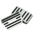 thumbnail image 3 of 2PCS Aluminum Alloy Rubber Anti Slip Foot Plate Set for  10 2018-2021, Improve Driving Safety, Easy Installation, 3 of 7