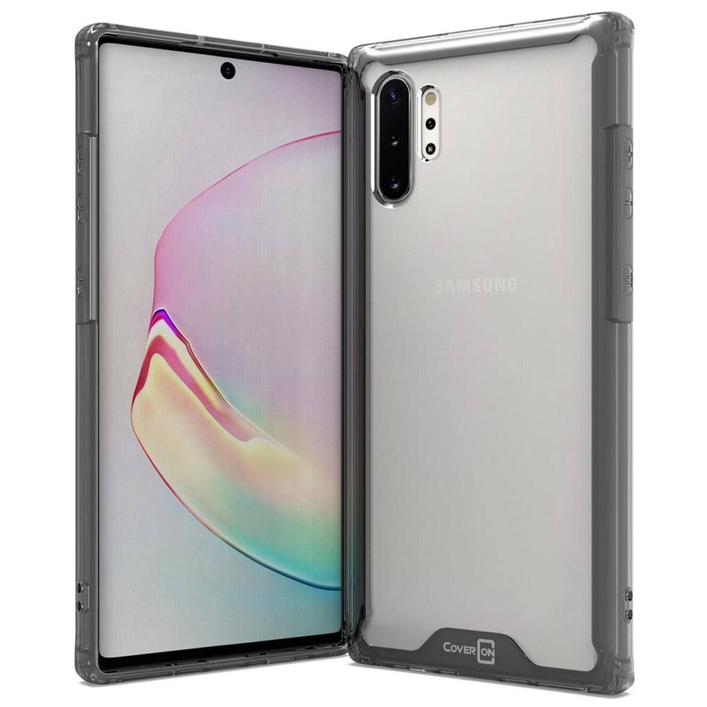 CoverON Samsung Galaxy Note 10 Plus / Note 10 Plus 5G Case Clear Slim Fit Hard Protective Phone