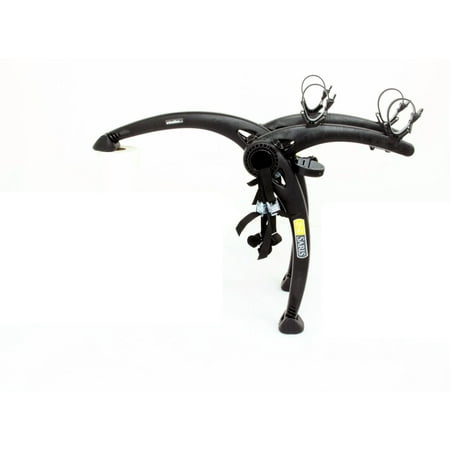 Saris 805 Bones 2 Bicycle Rack for Car Trunks 2 Bike Capacity BLACK Road Mountai