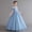 F-237Light Blue, variant on ZHOGXU Big Kids Girls Dress Sleeveless Round Neck Solid Color Sequins Mesh Comfortable Stylish Tutu Dresses For Party And Performance Gold 4-5 Years