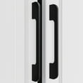 thumbnail image 4 of 15 Pack Extra Modern Cabinet Drawer and Kitchen Black Pulls by Villar Home Designs Hole Center 3 3/4'', 4 of 5
