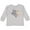 Athletic Heather, variant on Inktastic Texas Home is Where The Heart is with Watercolor Floral Girls Long Sleeve Toddler T-Shirt