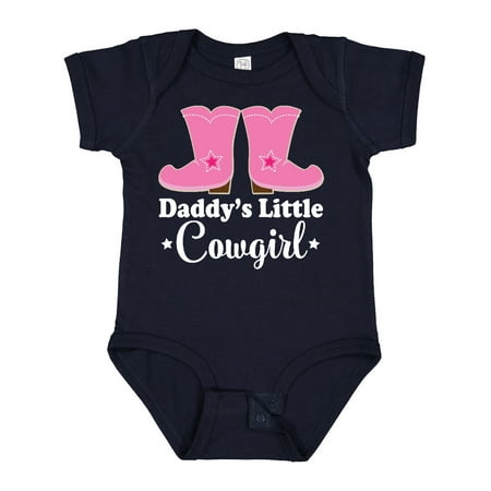 

Inktastic Daddys Little Cowgirl Gift Baby Girl Bodysuit